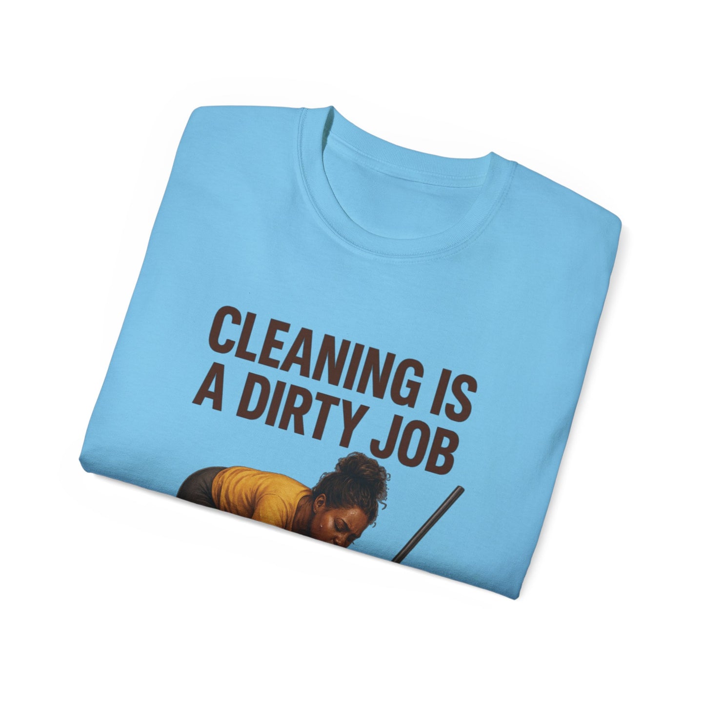 Blue London Cleaning Branded T-Shirt | Official Company Apparel | Cleaning is a dirty job