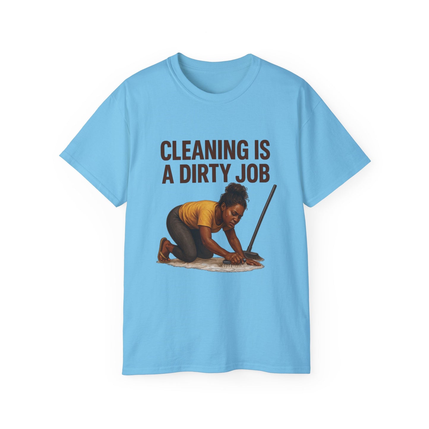 Blue London Cleaning Branded T-Shirt | Official Company Apparel | Cleaning is a dirty job