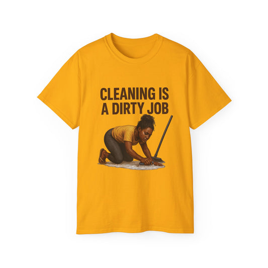 Blue London Cleaning Branded T-Shirt | Official Company Apparel | Cleaning is a dirty job