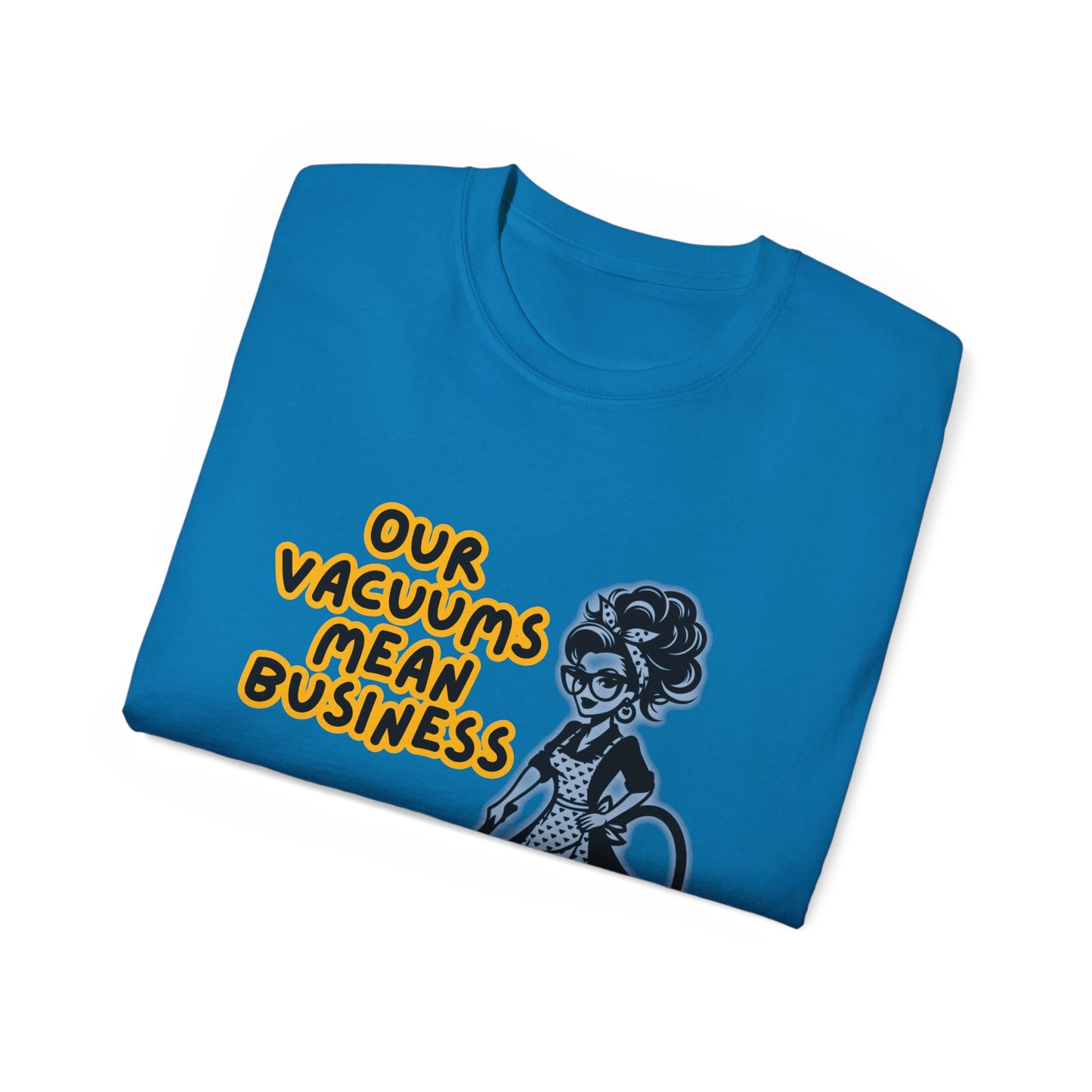 Blue London Cleaning Branded T-Shirt | Official Company Apparel – Our Vacuums means business